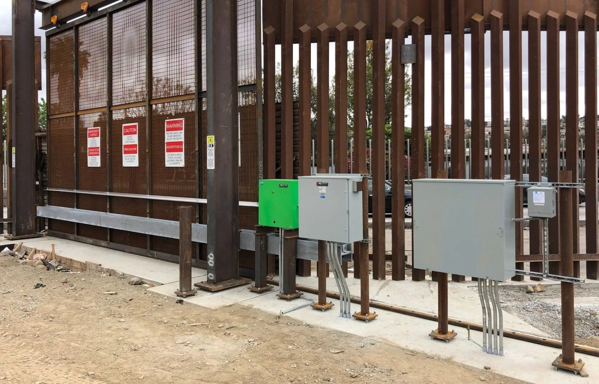 An automated security gate maintained by Controlled Entry Specialists